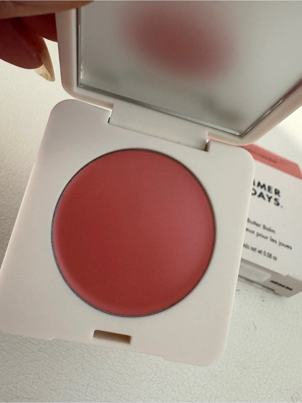 Summer Fridays Blush Butter Balm — Soft Strawberry